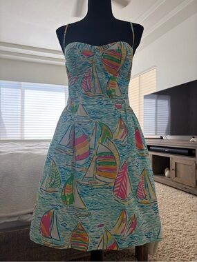 Lily Pulitzer Original You Gotta Regatta Georgie Dress size 4